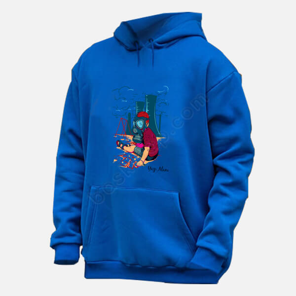 Yeni Dünya Düzeni Tasarım Baskılı Sweatshirt online tasarla