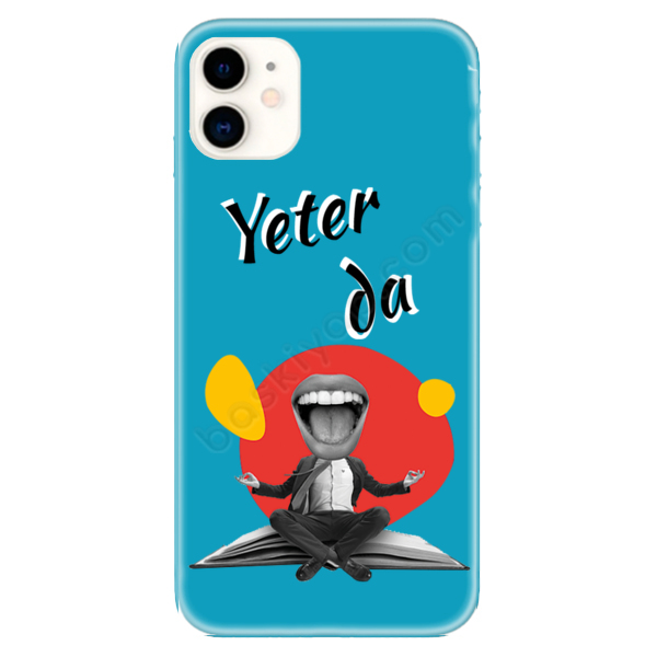 Yeter Da Tasarımlı Telefon Kılıfı online tasarla
