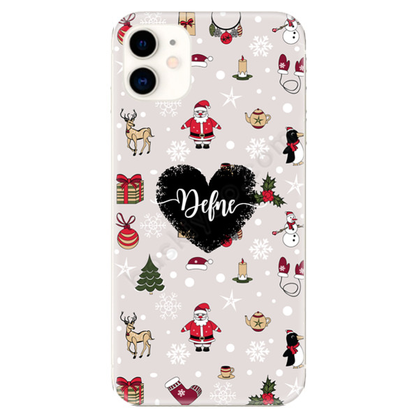Yılbaşı Konseptli 11 Iphone 11 Telefon Kılıfı online tasarla