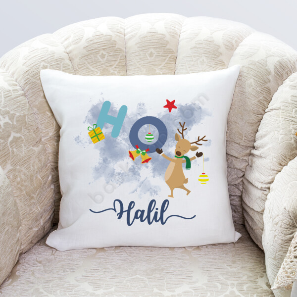 Yılbaşı Tasarım Yastık 2 online tasarla
