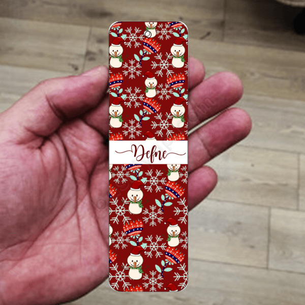 Yılbaşına Özel 3 Metal Kitap Ayracı online tasarla