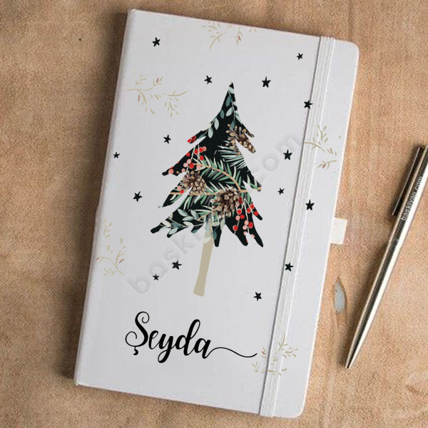 Yılbaşına Özel Beyaz Ajanda 2 online tasarla