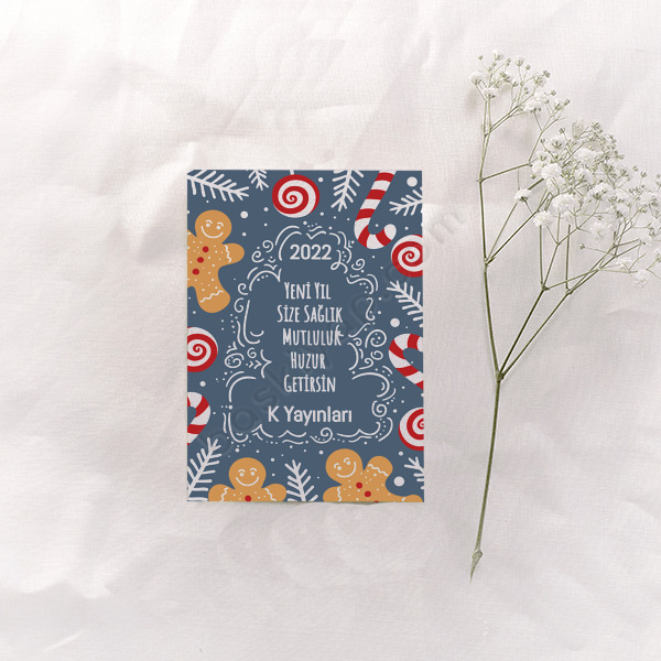 Yılbaşına Özel Dilek Kartı 2 online tasarla
