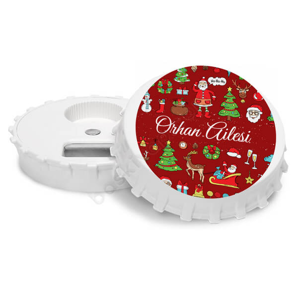 Yılbaşına Özel Mıknatıslı Açacak online tasarla