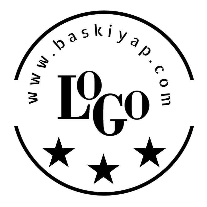 Yuvarlak Saplı Firma Kaşesi online tasarla