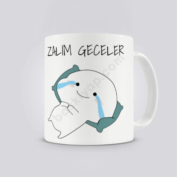Zalım Geceler Kendin Tasarla Baskılı Kupa online tasarla